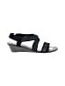 Coach and Four Black Wedges Size 9 1/2 - photo 1