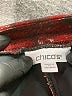 Chico's Paisley Burgundy Red Casual Pants Size Sm (0) - photo 3