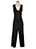 Quinn Solid Black Jumpsuit Size M - photo 1