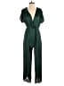Zara Solid Green Jumpsuit Size XS - photo 1
