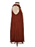 Entro 100% Polyester Brown Casual Dress Size S - photo 4