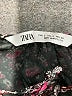 Zara Floral Black Casual Dress Size L - photo 7