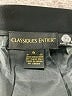 Classiques Entier 100% Polyester Solid Black Formal Skirt Size 6 - photo 4