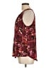Candie's 100% Polyester Burgundy Sleeveless Blouse Size L - photo 5