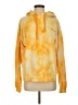 WSLY Tie-dye Yellow Pullover Hoodie Size S - photo 1