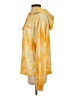 WSLY Tie-dye Yellow Pullover Hoodie Size S - photo 5