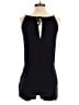 Old Navy 100% Rayon Solid Black Romper Size XS - photo 2