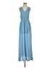 Lulus 100% Polyester Blue Casual Dress Size S - photo 1