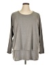 DG^2 by Diane Gilman Gray Pullover Sweater Size 1X - photo 1