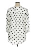 Torrid 100% Rayon Polka Dots Ivory 3/4 Sleeve Blouse Size 1X Plus (1) - photo 2