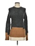 Madewell Color Block Gray Pullover Sweater Size S - photo 1