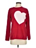 Tommy Hilfiger 100% Cotton Hearts Red Sweatshirt Size S (estimated) - photo 1
