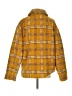Driftwood 100% Polyester Plaid Yellow Faux Fur Jacket Size S - photo 2