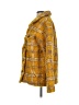 Driftwood 100% Polyester Plaid Yellow Faux Fur Jacket Size S - photo 5