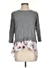 Ann Taylor LOFT Outlet Floral Gray Pullover Sweater Size XS - photo 1