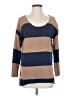 BCBGeneration Color Block Tan Pullover Sweater Size XS - photo 1