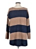 BCBGeneration Color Block Tan Pullover Sweater Size XS - photo 2