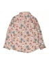 Sovereign Code Print Pink Long Sleeve Button-Down Shirt Size 8 - photo 2