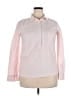 J.Crew Pink Long Sleeve Polo Size 14 - photo 1