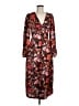 Vero Moda 100% Polyester Floral Red Casual Dress Size M - photo 1