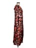 Vero Moda 100% Polyester Floral Red Casual Dress Size M - photo 4