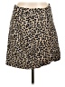 Talbots Animal Print Tan Casual Skirt Size 10 - photo 1