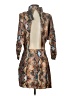 WNTRMSE Paisley Brown Cocktail Dress Size 4 - photo 2