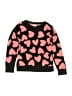 Circo Hearts Black Pullover Sweater Size 6X - photo 1