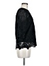 Esley 100% Polyester Black 3/4 Sleeve Blouse Size M - photo 4