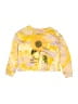 Self Esteem 100% Polyester Tropical Yellow Sweatshirt Size 7 - photo 1