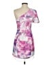 Keepsake 100% Polyester Graphic Pink Cocktail Dress Size S - photo 2
