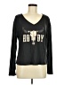 Shein Black Long Sleeve T-Shirt Size 6 - photo 1