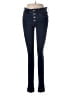 Express Solid Blue Jeans Size 6 - photo 1