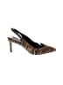 ASOS Animal Print Brown Heels Size 7 - photo 1