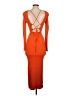 Zara Orange Cocktail Dress Size S - photo 2