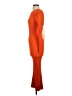 Zara Orange Cocktail Dress Size S - photo 5