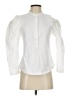 A.L.C. 100% Cotton White Long Sleeve Blouse Size 4 - photo 1