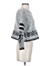 LINE Chevron-herringbone Gray Wool Pullover Sweater Size XS - photo 4