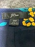 J.Crew 100% Polyester Print Teal Casual Dress Size 00 - photo 7
