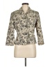 Elie Tahari Print Gold Blazer Size M - photo 1