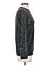 Loveappella Animal Print Gray Pullover Sweater Size S - photo 4