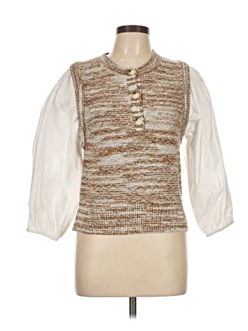 Veronica Beard 3/4 Sleeve Top (view 1)