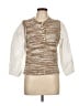 Veronica Beard Ivory Tan 3/4 Sleeve Top Size L - photo 1