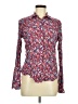 Roper 100% Rayon Floral Red Long Sleeve Button-Down Shirt Size M - photo 1
