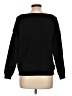 Unbranded Solid Black Pullover Sweater Size L - photo 2
