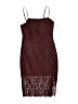 Express 100% Polyester Burgundy Cocktail Dress Size XS - photo 1