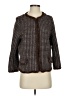 Max Studio 100% Polyester Tweed Brown Cardigan Size S (estimated) - photo 1