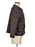 Max Studio 100% Polyester Tweed Brown Cardigan Size S (estimated) - photo 4