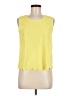 Marisol 100% Polyester Yellow Sleeveless Top Size M - photo 1