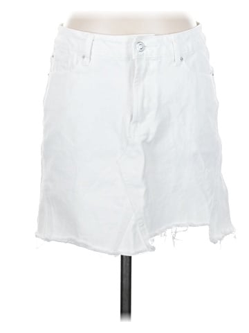 Kensie Denim Skirt (view 1)